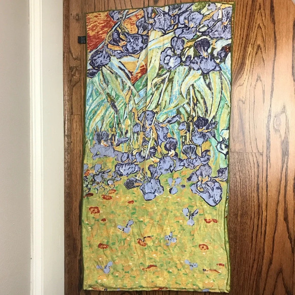 Silk scarf van gogh GUC - Picture 1 of 5